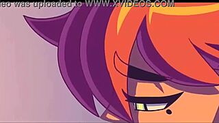 Vibrant 2D animation set to captivating music
