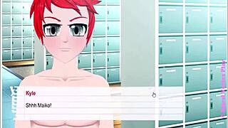 Erotic art game featuring cheating students in a classroom setting