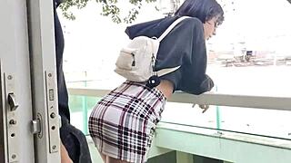 kimiko visits new room for rent and gets no mercy