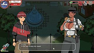 Spooky milk life taboo hentai game ep 25 with furry suit titjob