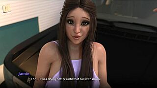 Wvm 192: a promising adultvisualnovels interview with a hot brunette