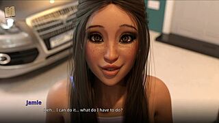 Wvm 192: a promising adultvisualnovels interview with a hot brunette