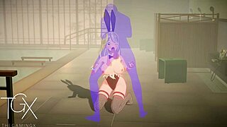 Beautiful anime-style game with a sexy female character and great artwork.