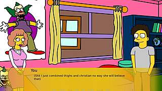 3D animated Simpsons fan fiction: Maude's introduction by Loveskysanx