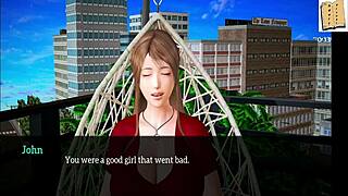 Explore erotic art and gameplay in a visual novel