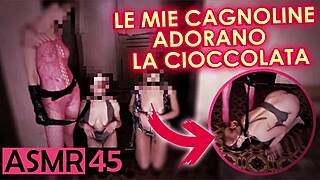 Ever wondered how Italian mistresses tease with dirty ASMR chocolate talk?
