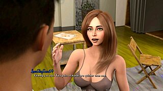 New student brings some spice to the classroom in this erotic animation