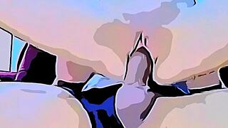 Cartoon Madness - Netflix Invite Turns Into Tight Pussy Pounding! Insane!
