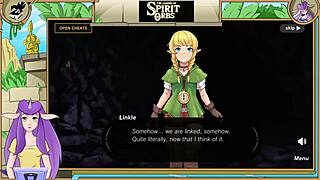 Wow, fucking Linkle from Legend of Zelda in wild cartoon action! Is this real?