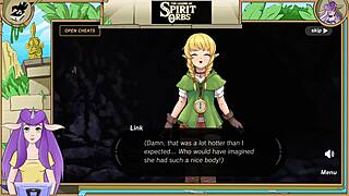 Wow, fucking Linkle from Legend of Zelda in wild cartoon action! Is this real?
