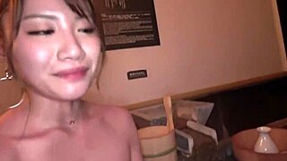 Beautiful Asian model’s hardcore scene with extreme squirting and cum shots