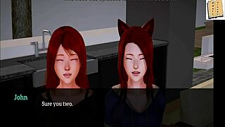 Exploring erotic 3D cartoon sex in my new family game, episode 191.