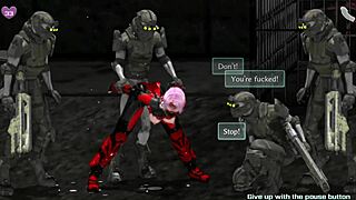 Artistic anime game with Ryona, Hounds of the Meteor Part 4