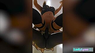 Ladylyne Goes Wild with Big Black Cock in Tight Wet Pussy