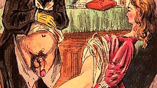 Vintage erotic drawings showcase raw sensual sketches from the past.