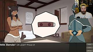 Korra Transforms into Furry Beast for Wild Cummy Action. Bending Limits with Raw Fetish Play!