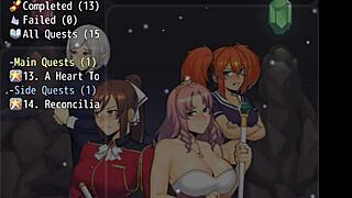 Henteria Chronicles 3 Part 11: Pixel Art Game with Wild Anime Action
