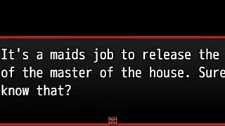 Man, Harem in Another World hentai game ep 19 rocks! Ghost and maid compete in double blowjob action. 😍