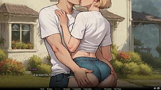 Moonripple Lake Gameplay Part 1 - Blonde Whore Seduces at Work