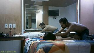 I take my cousin to hotel for massage and end up banging her hard