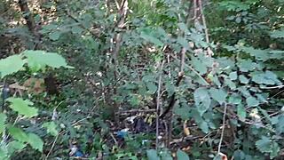 three girlfriends masturbate outdoors in swimsuit shorts and tight jeans