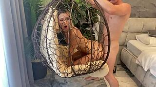 the baby begged me to slide my dick in her tight ass