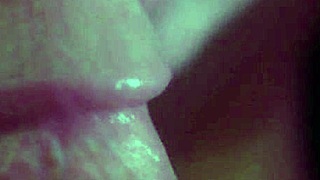 Wild woman gags on her man's huge cock with pure lust! 😈