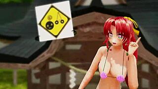 uhh, naked girl dancin’ outside with big bouncin’ boobs, part 1. can’t stop watchin’ her moves!