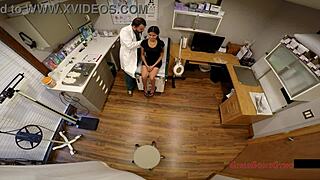 Intense Physical Exam for New Student Cutie by Doctor Tampa