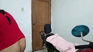 Slutty Stepdaughter Craves a Hard Pussy Juicing Session Now