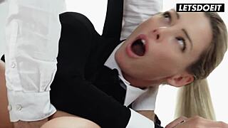 Easter Bunny Isabelle Deltore Seduces and Bangs Step Bro on Whiteboxxx
