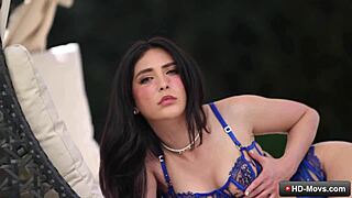 Brunette Teen Hottie Jane Wilde Enjoys Heart-Shaped Toy in Ass While Lucas Frost Licks Her Butt