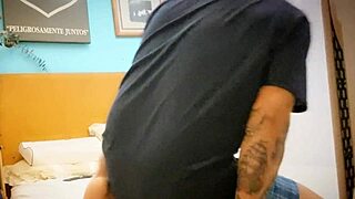 My work companion visits, we share passionate 69
