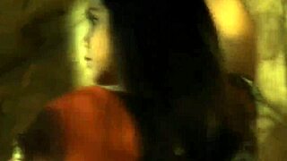 Feel the heat with this sweet Indian milf’s sensual striptease moves