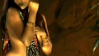 Feel the heat with this sweet Indian milf’s sensual striptease moves