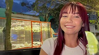 Massive Cock Drills Latina AllisonSweet on First Date Hard
