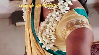 Ever Seen an Indian Crossdresser Like Lara Dsouza in Saree?