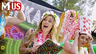 Summertime Orgy with Madison Morgan and Rosalyn Sphinx