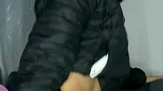 Happy Creampie Leaves Colombian Teen Full of Cum