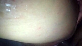 My wife sucked and fucked friend in bathroom