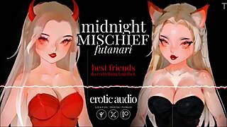 Erotic Audio FF4M - Two Futanari Women Dominate with 3Way Facefuck and Anal Pegging at Party