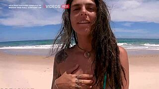 Wild Sex on Nudist Beach in Paraiba with Alemaohub