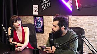 Lady Snow and Lord Kenobi dominate in sensual cast part 6 on Sheer Red.