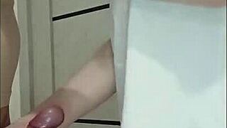 Stepmom’s Friend Jerks Me Off at Wild House Party