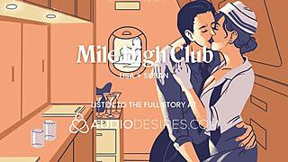 Hey, wanna see a dripping wet pussy soaking her seat with risky public licking by a flight attendant?