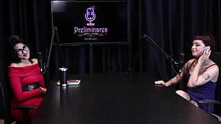 Unveiling top moments with annie clementine on preliminares podcast featuring bia hot part 2 on sheer red