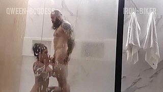 we just left the camera on and had sex in shower