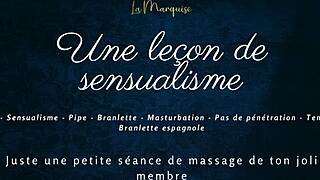 French solo handjob with gentle sensual praises! 😍