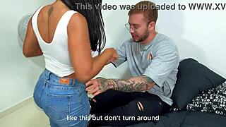 cheating wife bangs young lover while husband works, i'm such a horny milf