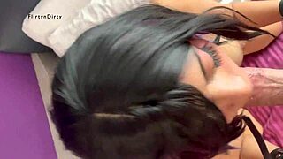 College Latina Barbie hides a kinky leather secret in steamy footage.